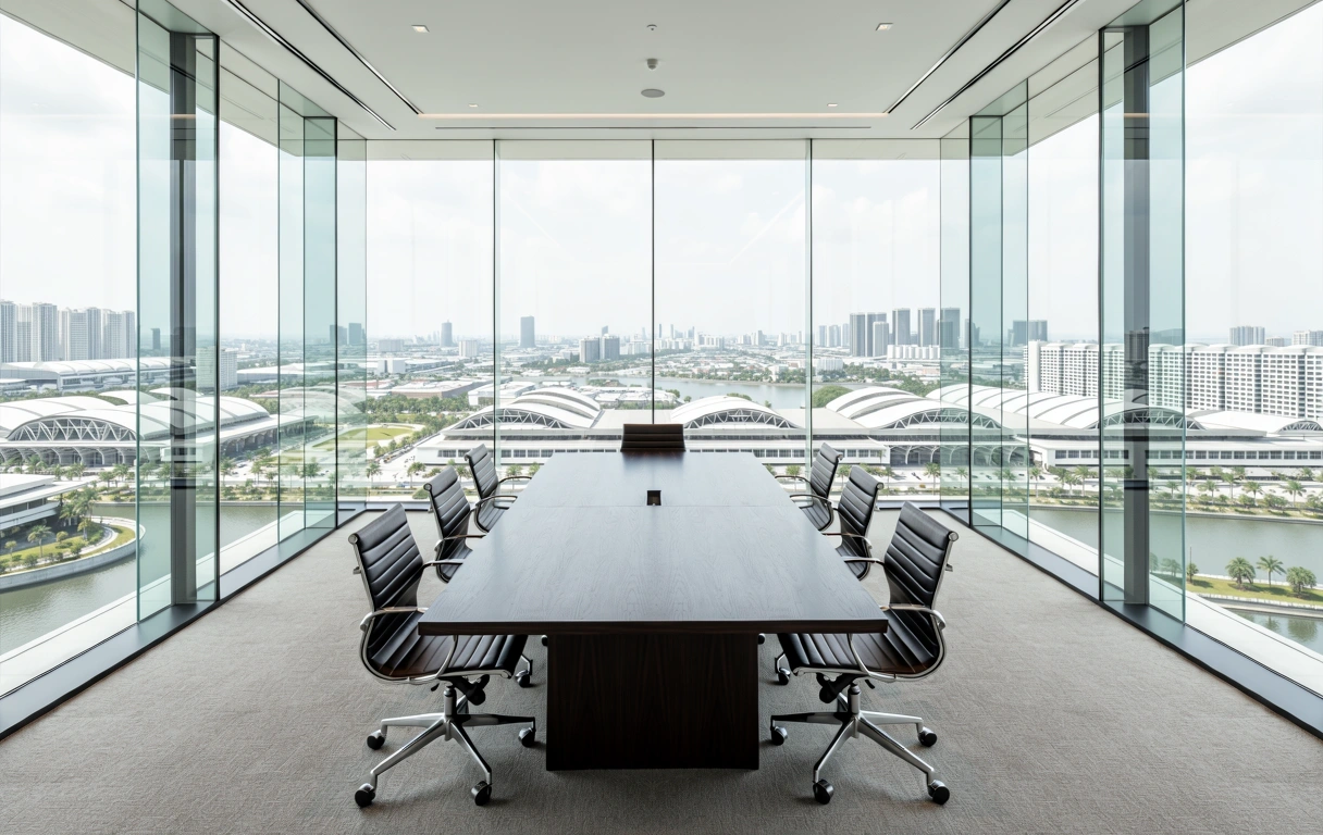 Executive boardroom environment in Singapore